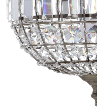 Melania Crystal/Metal LED Chandelier Pendant