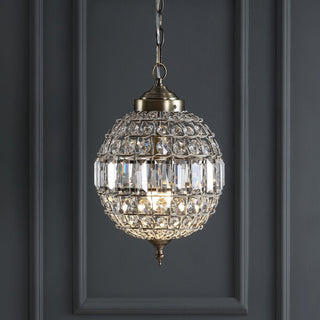 Melania Crystal/Metal LED Chandelier Pendant