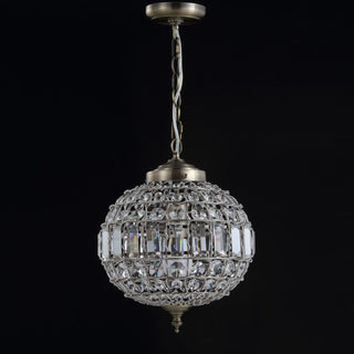 Melania Crystal/Metal LED Chandelier Pendant