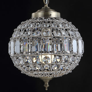 Melania Crystal/Metal LED Chandelier Pendant