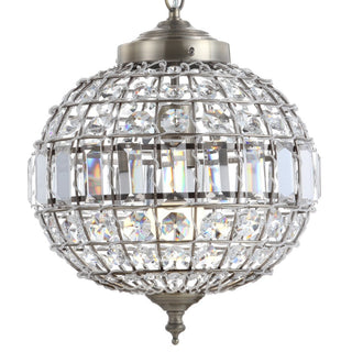 Melania Crystal/Metal LED Chandelier Pendant