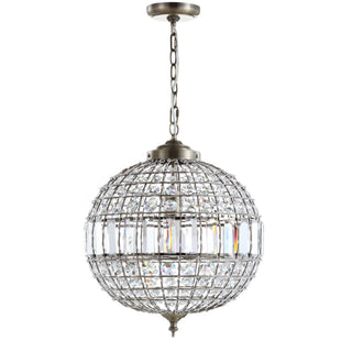 Melania Crystal/Metal LED Chandelier Pendant