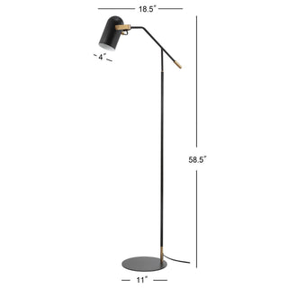 Petunias 58.5" Metal LED Floor Lamp