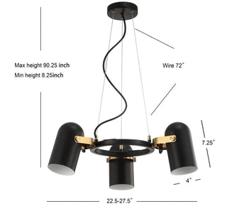 Amazona Adjustable Metal LED Pendant