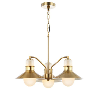 Sandburg Adjustable Iron/Glass Retro Hurricane LED Pendant