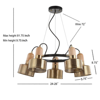 Mynah Adjustable Spotlight Metal LED Pendant