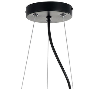 Ostrich 22" 3-Light Adjustable Metal LED Pendant