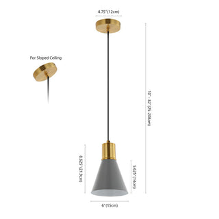 Zambezi Chic Metal LED Pendant