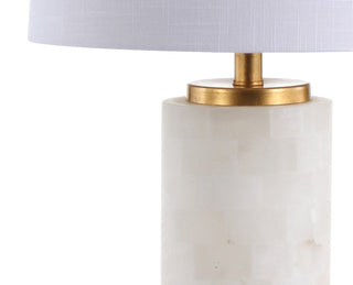 Kelsey 25.5" Alabaster LED Table Lamp