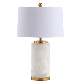 Kelsey 25.5" Alabaster LED Table Lamp