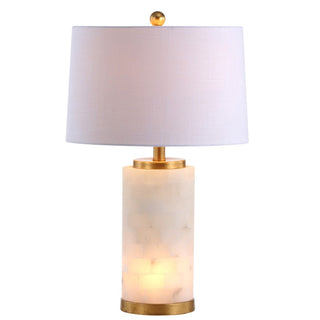 Kelsey 25.5" Alabaster LED Table Lamp