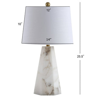 Avalyn 25.5" Alabaster LED Table Lamp