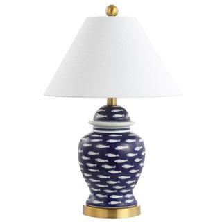 Carnaby 22" Ginger Jar Ceramic/Metal LED Table Lamp