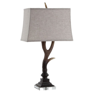 Colorado 29.5" Rustic Resin/Crystal LED Table Lamp