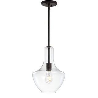 Nile Glass/Metal LED Pendant