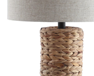 Sharon 25" Sea Grass LED Table Lamp, Set of 2