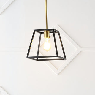 Brass Farmhouse Industrial Iron LED Pendant