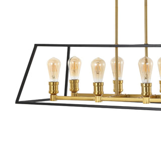 Brass Farmhouse Industrial Iron LED Pendant