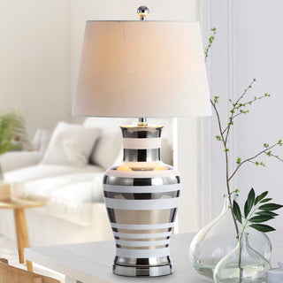 Shinano 28.75" Ceramic/Iron Classic Modern LED Table Lamp