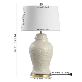 Daryl 29.5" Ceramic Classic Traditional LED  Lamp Table Lamp