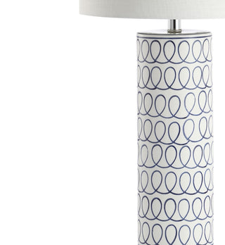 Trumbo 28.75" Ceramic Modern Column LED Table Lamp