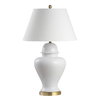 Kiso 33" Ceramic/Iron Modern Classic LED Table Lamp