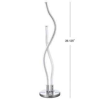 Jesse 26.25" LED Integrated Table Lamp