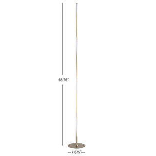 Rhone 63.75" LED Integrated Floor Lamp