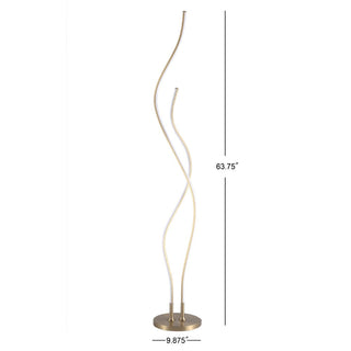 Mississippi 63.75" LED Integrated Floor Lamp