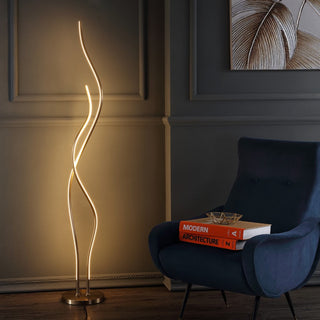 Mississippi 63.75" LED Integrated Floor Lamp