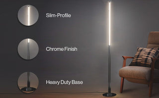 Sylvan 68" Integrated LED Metal Floor Lamp