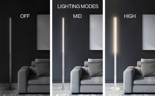 Sylvan 68" Integrated LED Metal Floor Lamp