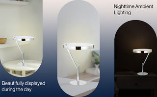 Nyssa 18" Integrated LED Metal Table Lamp