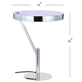 Nyssa 18" Integrated LED Metal Table Lamp