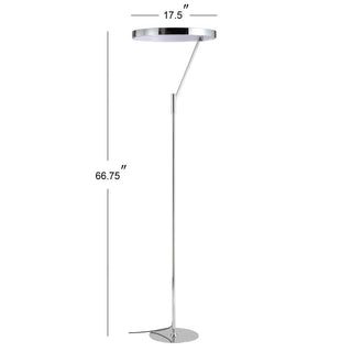 Zayanab 66.7" Integrated LED Metal Floor Lamp