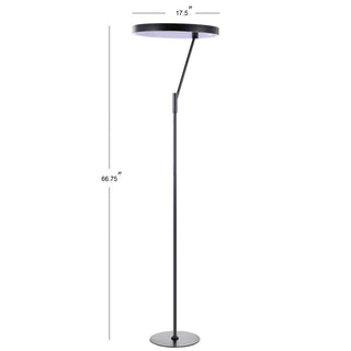 Zayanab 66.7" Integrated LED Metal Floor Lamp