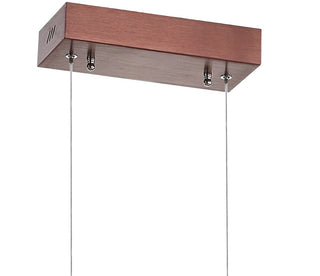 Alder Dimmable Adjustable Integrated LED Metal Linear Pendant