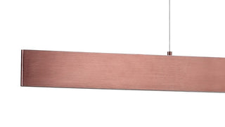 Alder Dimmable Adjustable Integrated LED Metal Linear Pendant