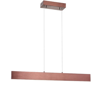 Alder Dimmable Adjustable Integrated LED Metal Linear Pendant