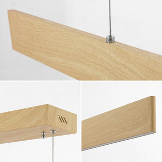 Alder Dimmable Adjustable Integrated LED Metal Linear Pendant