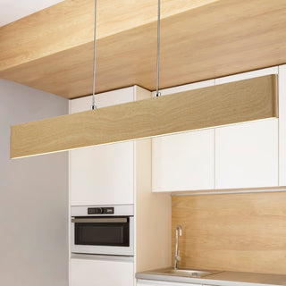 Alder Dimmable Adjustable Integrated LED Metal Linear Pendant