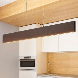 Alder Dimmable Adjustable Integrated LED Metal Linear Pendant