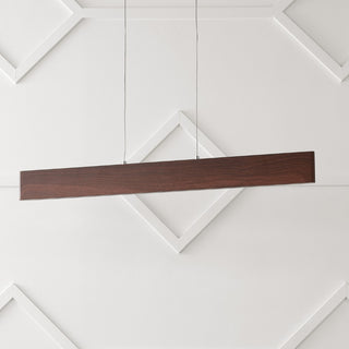 Alder Dimmable Adjustable Integrated LED Metal Linear Pendant