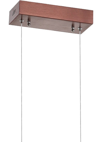 Alder Dimmable Adjustable Integrated LED Metal Linear Pendant