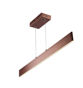 Alder Dimmable Adjustable Integrated LED Metal Linear Pendant