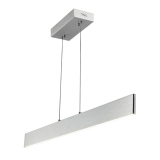 Alder Dimmable Adjustable Integrated LED Metal Linear Pendant