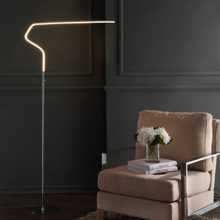 Ash 65.25" Integrated LED Metal Floor Lamp