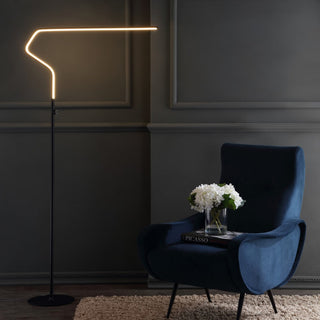 Ash 65.25" Integrated LED Metal Floor Lamp