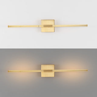 Dara 28" Dimmable Integrated LED Metal Wall Sconce