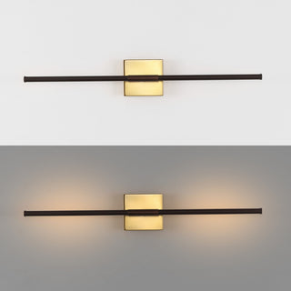 Dara 28" Dimmable Integrated LED Metal Wall Sconce